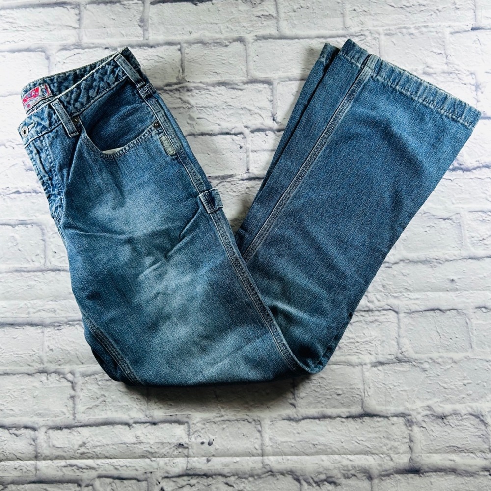 Silver Jeans Co Mens Carpenter Denim Pants Medium Wash 30x32 See Measurements